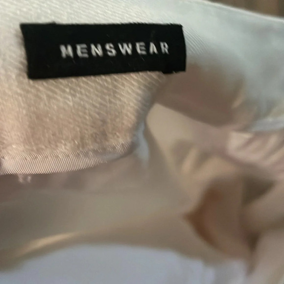 Lafayette 148  White Linen Menswear Pants size 16 - Picture 7 of 10